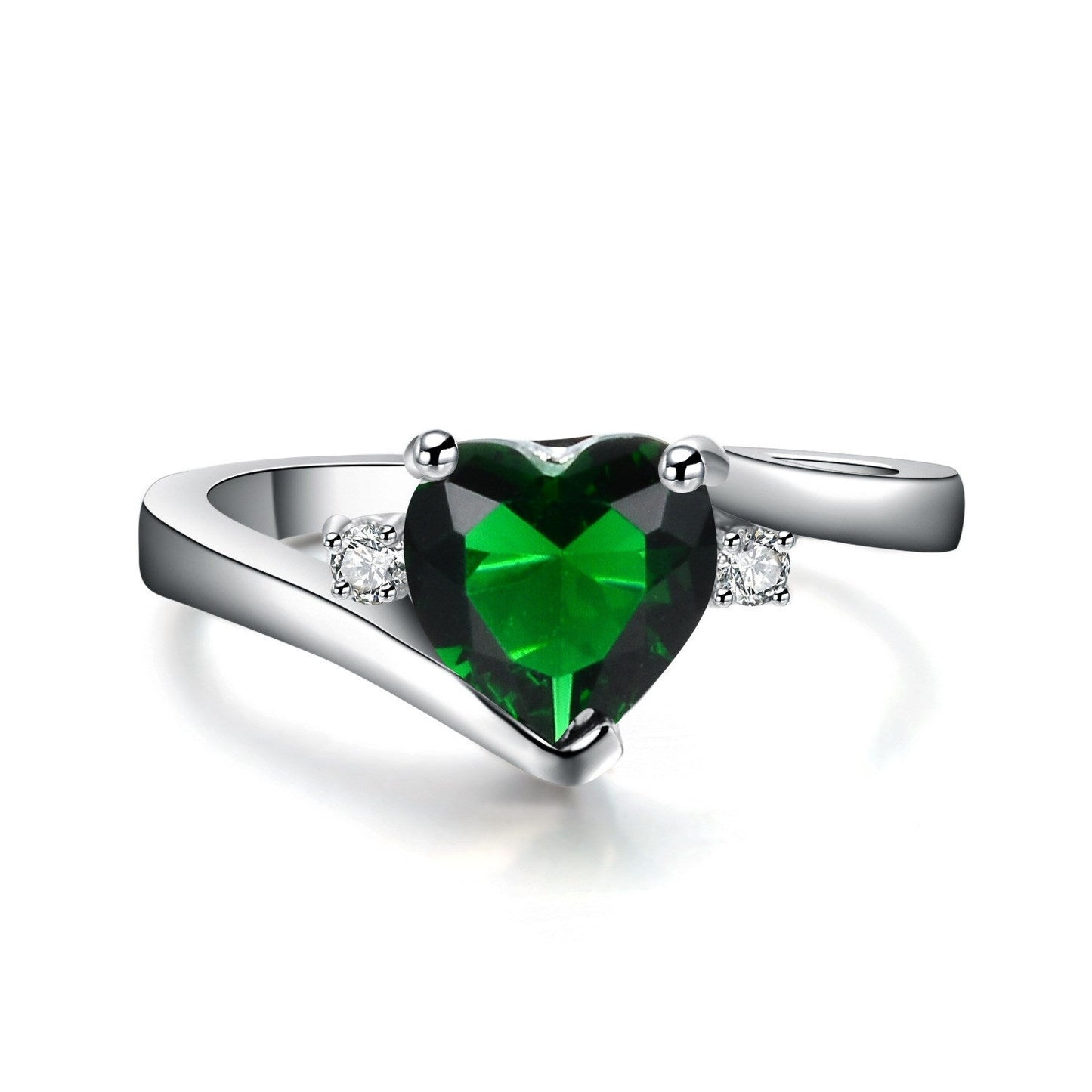 Zircon Love Ring Colorful Ring