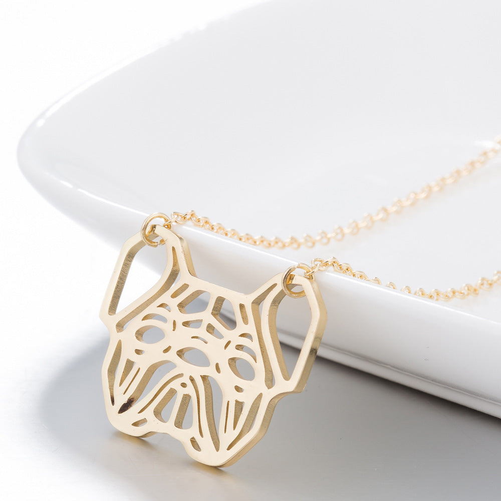 Necklace Pet Dog Pug Pendant Necklace
