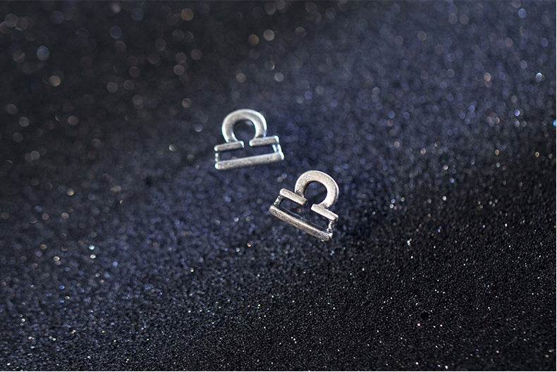 12 constellation earrings simple wishing earrings earrings