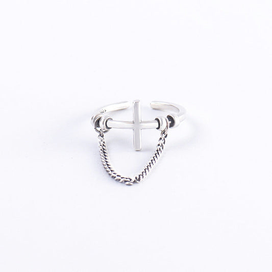 Ring Original Design Female Pure Handmade Ring Tail Ring