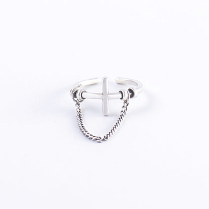Ring Original Design Female Pure Handmade Ring Tail Ring