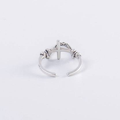 Ring Original Design Female Pure Handmade Ring Tail Ring